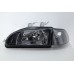 Honda Civic 92-95 Black Crystal Headlamp